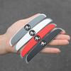 HLLQ9 Car Sticker Door Edge Guards for Skoda Rapid Vision Superb Fabia Kodiaq Karoq Octavia RS Yeti Protection Strip Scratch Collision