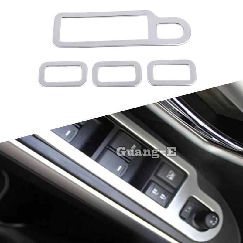 

For Suzuki S-Cross SCross SX4 2017 2018 ABS Inner Door Window Glass Panel Armrest Lift Switch Button Trim Frame