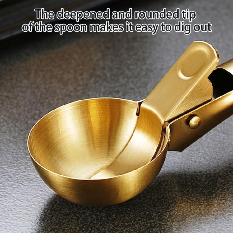 Edelstahlschaufeln in Gewerbequalität Rutschfester Griff Auslösesystem Ideal für Eisdielen