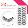 10Pairs False Eyelashes Natural 3D Self-adhesive Eyelashes Soft Wispy EyeLashes