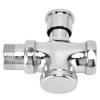 Urinal Flush Valve with Push Button Toilet Delay Flushing Valve Toilet Tank Parts Replacement DN20