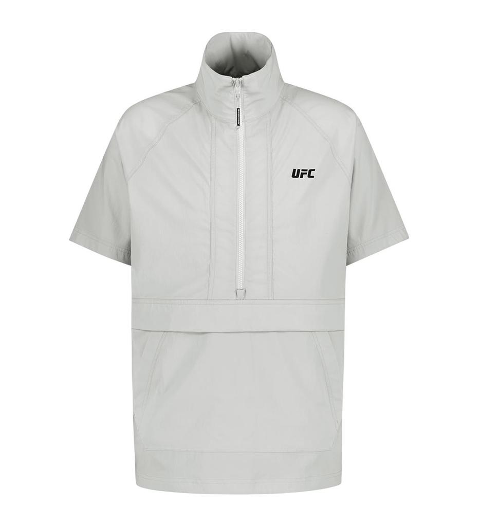 Ufc Sport Ufc Basic Oversized Short Sleeve Anorak Jacket Light Grey U4Jkv2317Lg