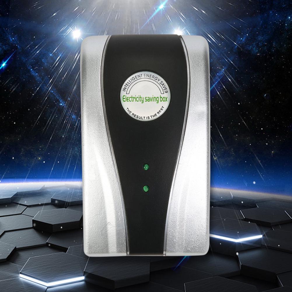 Electronic Kingdom 90V-250V Saver Power Energy EU/US/UK Plug Electricity Saving Box Home Use