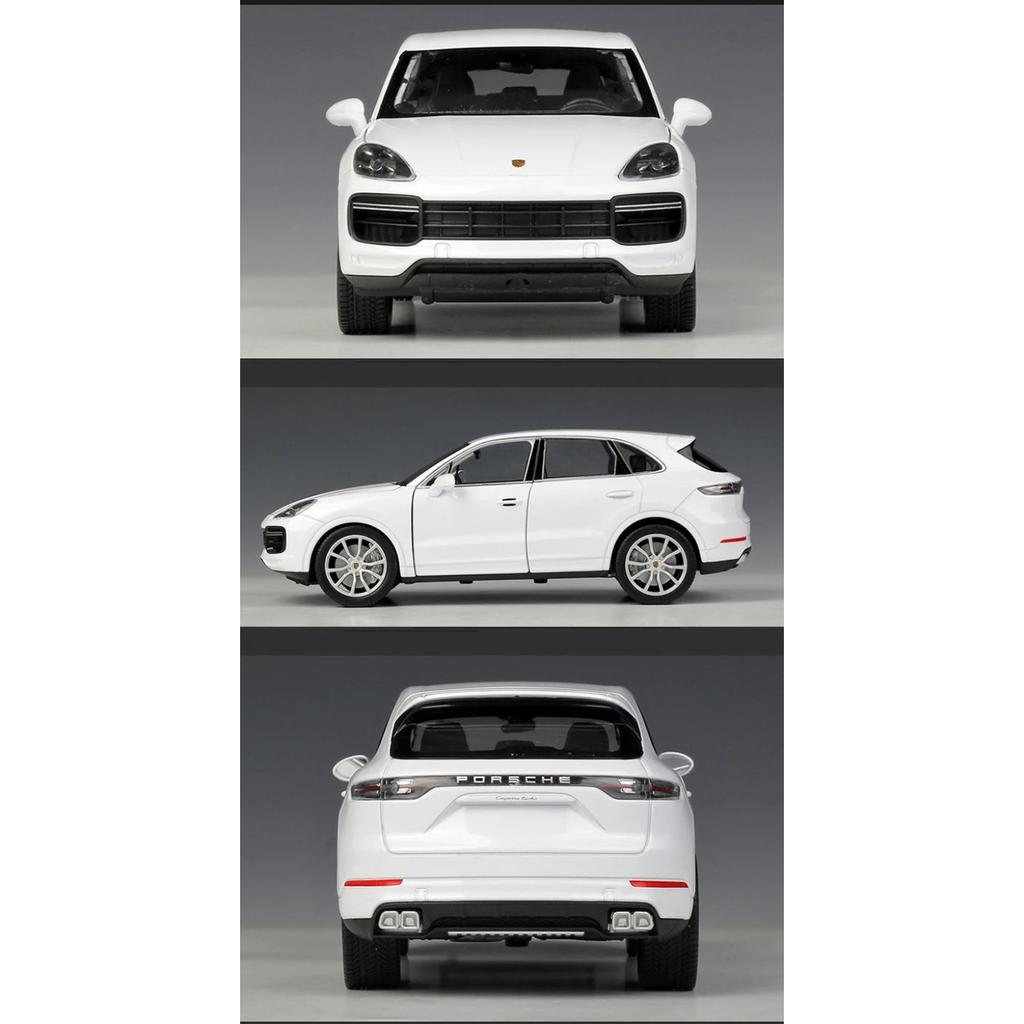 Welly 1/24 Porsche Cayenne Turbo SUV Alloy Car Diecasts & Toy Vehicles Car Model Miniature Scale Model Car for Children