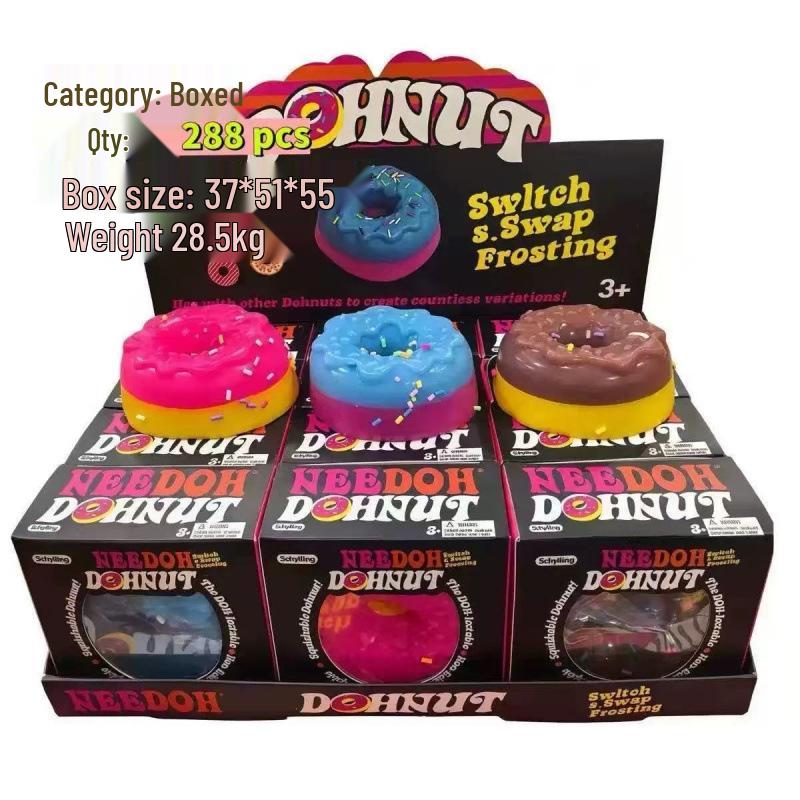 Maltose Ice Cream Jellyfish Stress Relief Squeeze Toy