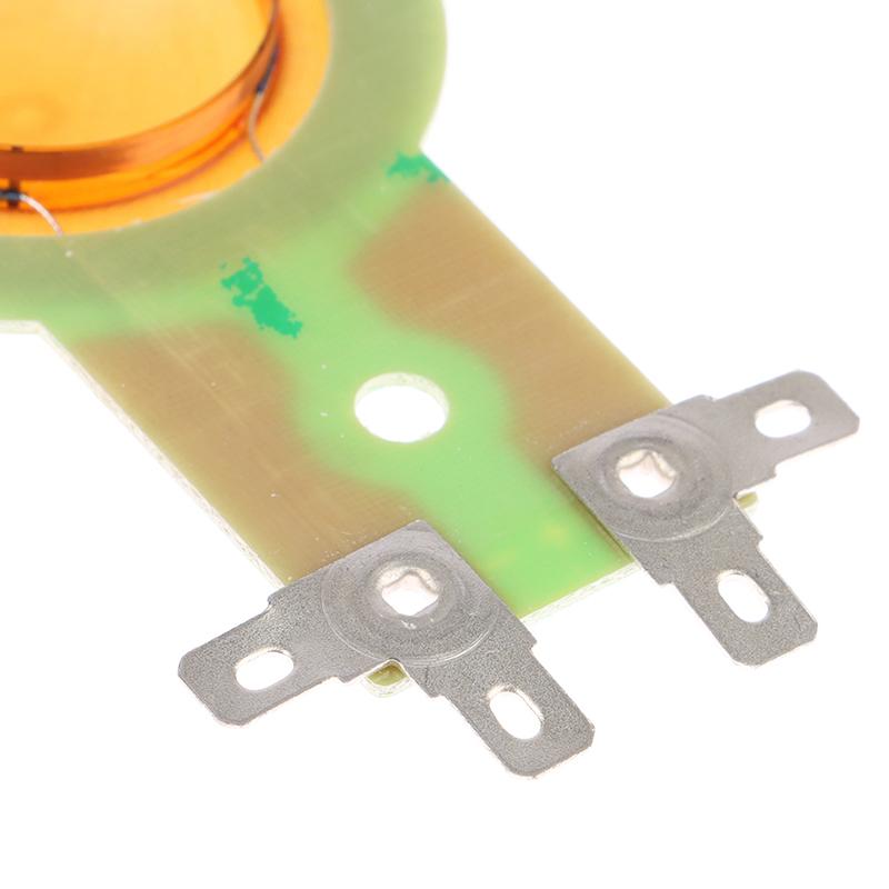 1 Pcs 25.5Mm Tweeters Voice Coil Round Speaker Treble Coil Horn Copper Diaphragm