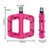 ZTTO MTB Bearings Ultralight Flat Pedal Chester XC Race AM Mountain BMX Face Anti-slip Big Foot DU Bushing Nylon Plastic Bicycle