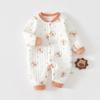 Quilted Baby Jumpsuit: Warm Winter Romper & Thicken Air Cotton Pajamas