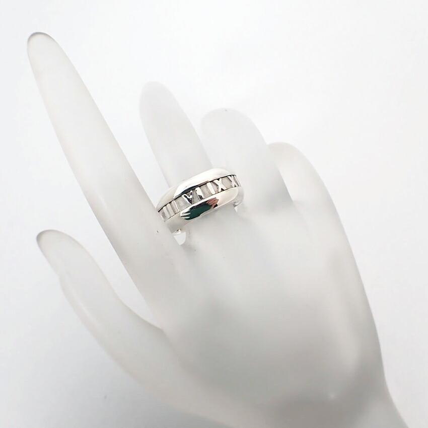 [Pre-owned] TIFFANY 925 Atlas Wide Ring / Size 16 / j51-7
