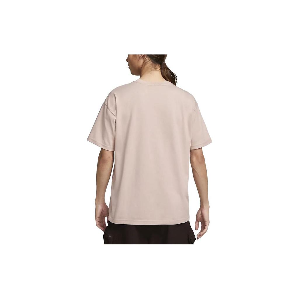 Nike ACG Logo Print Loose Round Neck Short Sleeve T-Shirt Men Tops Pink DJ3645-601