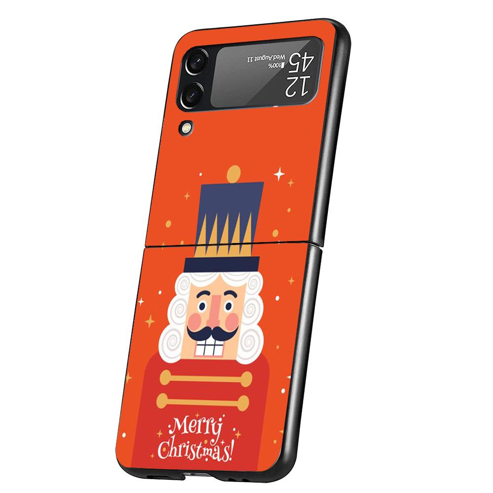 

Nutcracker King Cartoon Phone Case For Samsung Galaxy Z Flip 7 6 5 4 3 5G Cover ZFlip7 ZFlip6 ZFlip4 ZFlip5 ZFlip3 Coque Fundas Samsung Z Flip 7