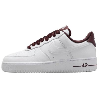 Air Force 1 Skateboard Shoes Women's White Red Sneakers HV4403-600