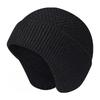 New thickened knitted wool hat men's winter warm pullover hat cold and windproof bag head cold hat ear protector children