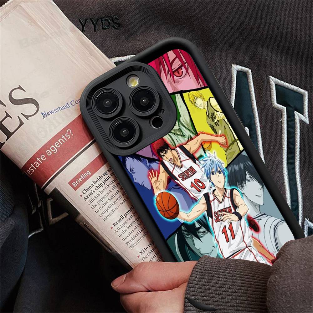 

Чехол для телефона Kuroko s Basketball для iPhone 17 16 15 13 11 12 14 Pro Max Plus Силиконовый защитный корпус iPhone 14 plus