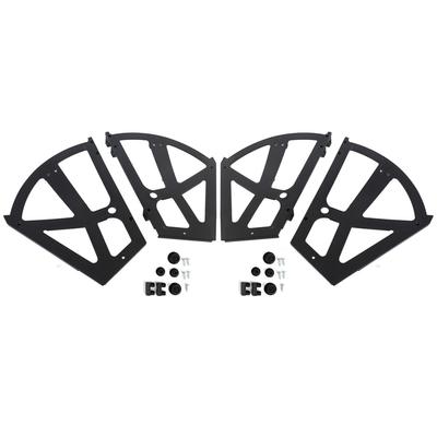 4er Set Heim Möbel Schuhe Schubladenschrank Scharnier Klappplatte Rahmen Drehständer Zubehör
