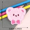 Original embroidery sticker embroidery label cartoon animal bear towel embroidery hand account DIY patch sticker accessory cloth sticker