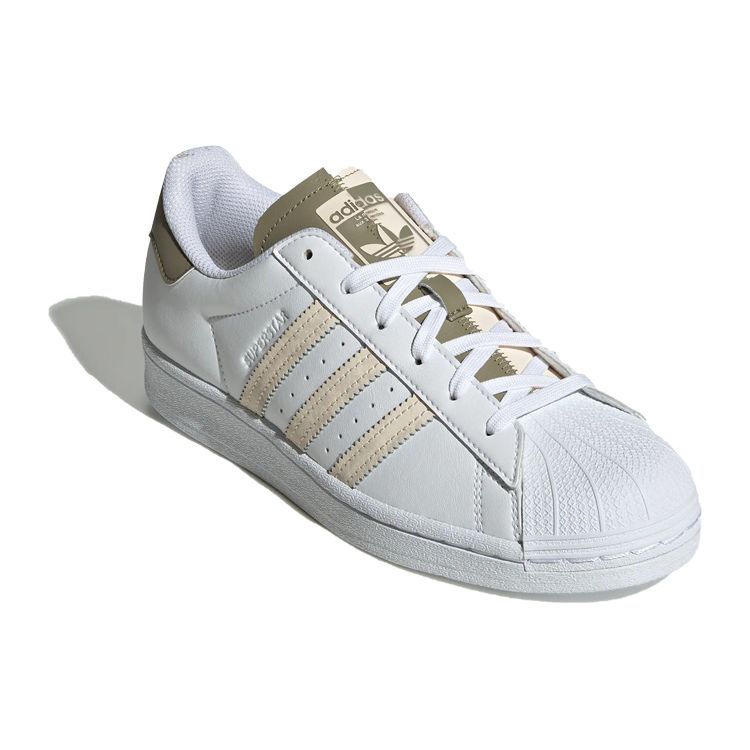 Adidas Originals Superstar Low Top Sneakers Women Sneakers White Green GW7256
