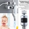LED Display Home Water Shower Thermometer Electricity Water Temperature Monitor