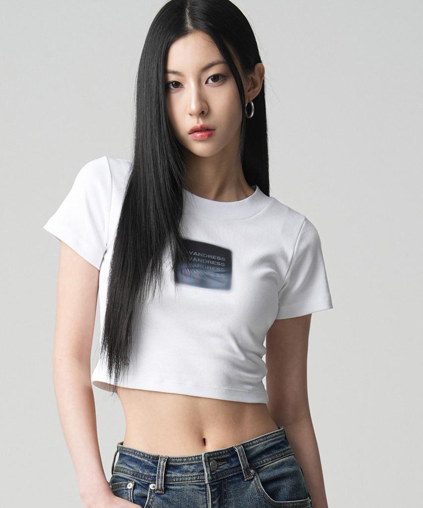 AVANDRESS 1988 Ripply Crop T-Shirt - 3Col