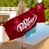 Erfrischungsgetränk Marke D-Dr P-Pepper Badetuch Mikrofaser Weich Wasserabsorbierend Atmungsaktiv Für Dekorative Cartoon Strandtuch