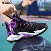 Zapatos de baloncesto cómodos para niños, zapatillas deportivas para correr, botas para niños