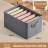 Large Capacity Layered Clothing Organizer for Wardrobes