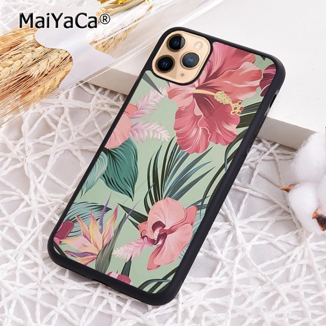 Butterflies Hibiscus Flowers Phone Case For iPhone 17 Air 16 pro max 15 14 plus 12 13 Shell Cover coque iPhone 14