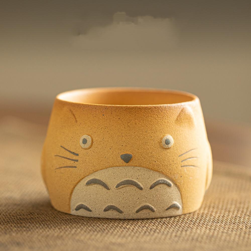Niedliche Cartoon Katze Kaffee Espresso Tasse Keramik Haushalt Grobkeramik Teetasse 100ML