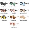 Luxury  UV400 Protection 70s Sunglasses Vintage Retro Style Black Shades Summer Eyeglasses for Women & Men