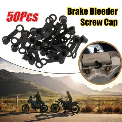 Motorcycle Dust Caps Bleed Nipple Brake Screw Caps Brake Caliper Cover Motorcycle Valve Rubber Dust Caps