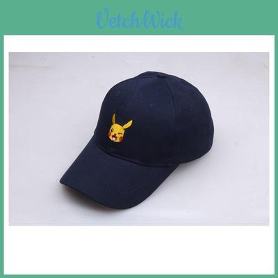 Pokemon Cartoon Baseball Cap With Adjustable Fit For Casual Wear