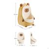 BearShaped Wall Urinal Unobstructed Front Youngster Training Raised Details Playful Character