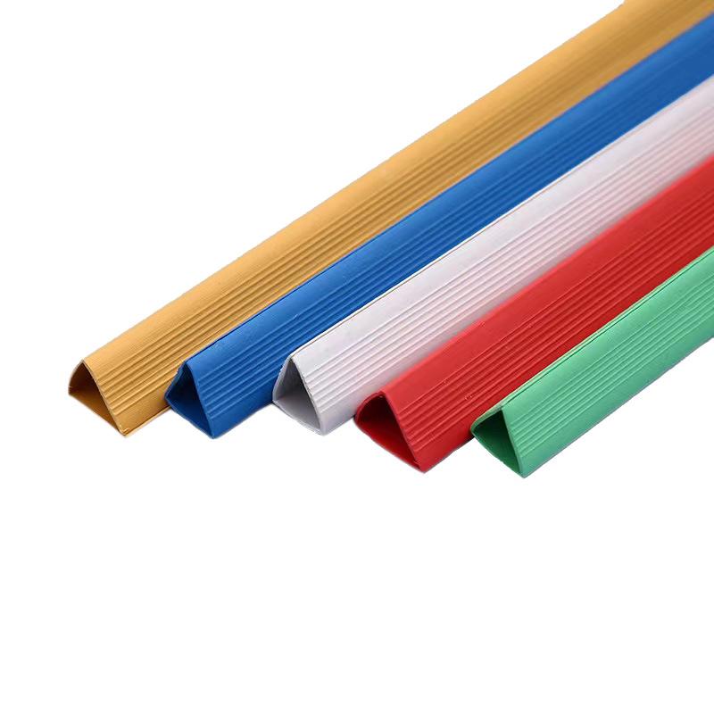 A4 Water Drop Lever Clip Folder with Triangle Pull Rod, Plastic Book Cover for Students