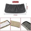 Car Left Right Leather Backrest Storage Pocket Cover Seat Bracket Trim For Mercedes Benz E Class W211 E200 E250 E300 2005-2008