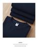 Men's American Retro Heavyweight Waffle Knit Loose Fit Short Sleeve T-Shirt