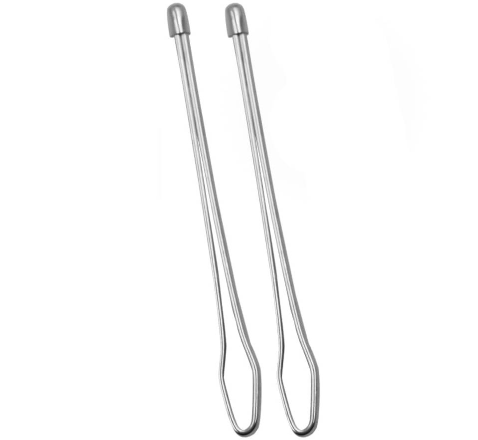 

2pcs DIY Rope Threader Clip Drawstring Threader Tool Metal Drawstring Threader Stretchy Sewing Tweezer for Replacement Drawstring for Home