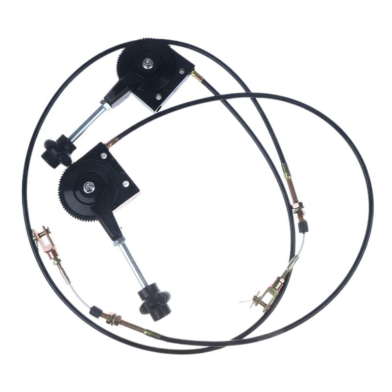 Controllo Acceleratori Manuale Per Escavatore Mietitrebbia Trattore Nave Spargiletame Assemblaggio Cavo Acceleratore Controller Auto-Bloccante