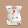 Printed Children's Disposable Rice Pocket Saliva Pocket Bib Saliva Towel Go Out Portable Washable Non-woven Bib