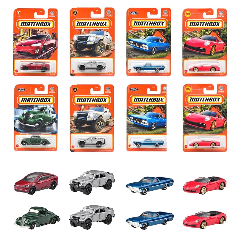 

Ассортимент базовых автомобилей Matchbox A [в комплекте 24 мини-автомобиля] [3 года~] 98BA-30782