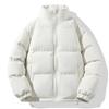 Down Cotton-padded Jacket Men's Thickened Warm Cotton-padded Jacket for Middle-aged and Young People Loose and Versatile Stand-up Collar To