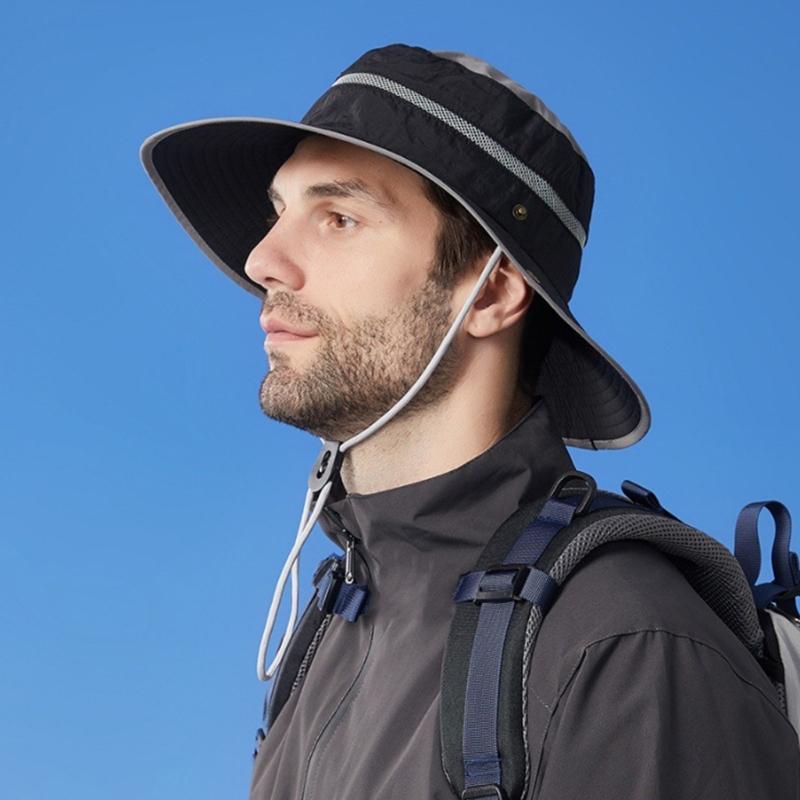 UV Protective Hat for Women Man Sunproof Hat Summer Outdoor Fisherman Hat Adult Breathable Outdoor Camping Hiking Hat
