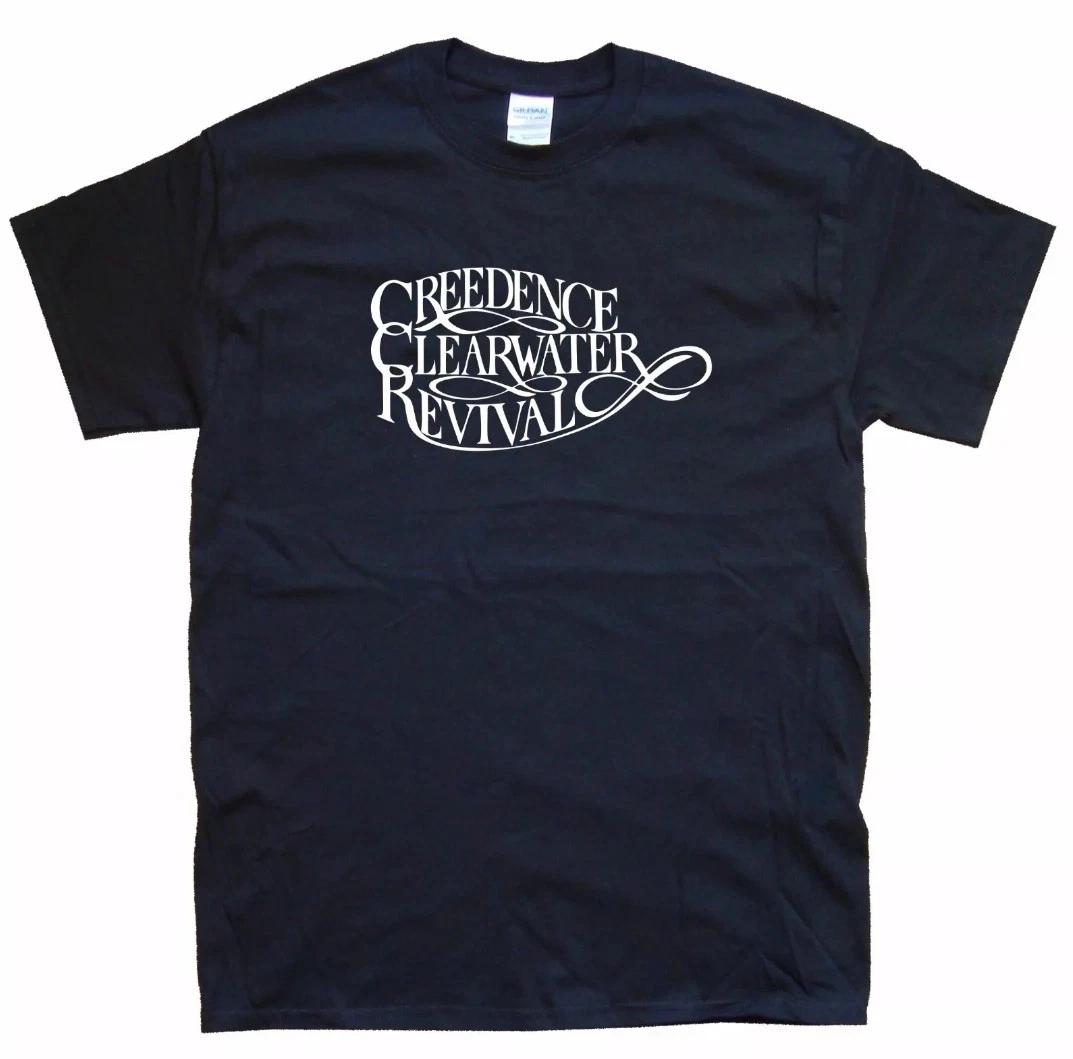 Men s and Women s T-shirts Creedence Clearwater Revival T-SHIRT Allsizes S M L XL XXL colours Black, White XXXL