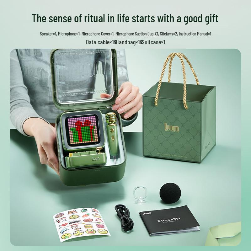 Divoom DITOO 5M Pixel Bluetooth Speaker - Perfect Gift or Birthday Souvenir