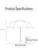 1pc Small Folding Umbrella, Mini Pocket Waterproof Portable Travel Umbrella, Sunshade Umbrella Women Sunscreen UV Sunscreen Umbr
