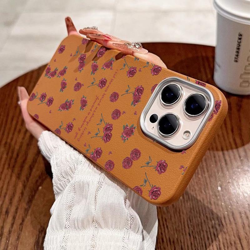 Redmi Note 14 Cases Retro Fashion Rose Faux Leather Phone Case for Xiaomi Redmi Note 12 13 Pro Plus 10S 11S 12S 11 13C 14C Cover