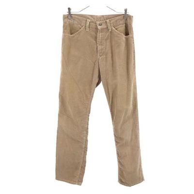 80s Vintage Corduroy Pants W31 Beige Men's Used