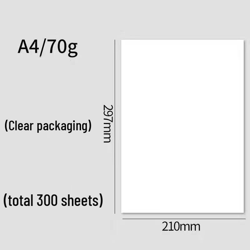 A4 Office and Student Printing Paper: 70g/80g Copy, Draft, Drawing, and Test Paper.