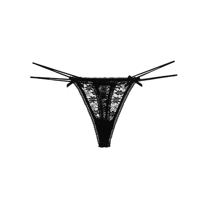 Lace Girls G String Sexy Panties Women Underwear Briefs Hollow Out Thong High Quality Transparent Underpants Lingerie Intimates