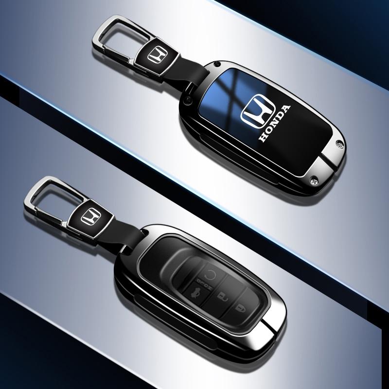 Zinc Alloy Car Smart Remote Key Case Cover Protection Shell For Honda Civic 11th 2022 Accord HR-V CR-V CRV 2023 Accessories