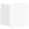 Vidaxl 3-Cz. TV Cabinet Set, White, Wood-Based Material